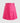 Plain Pink Leather Kilt Front 