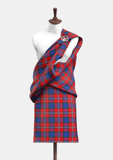 Porsche Bank Austria Tartan Great Kilt Front