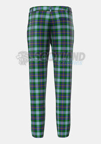 Porteous Tartan Trouser Back