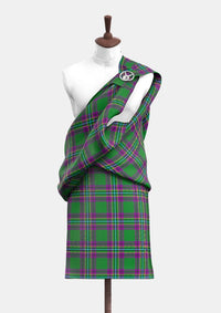 Powell Tartan  Great Kilt Front