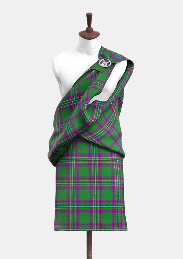 Powell Tartan  Great Kilt Front