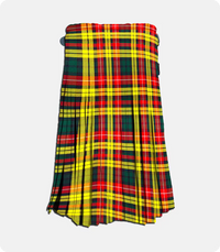 Premium Quality Buchanan Tartan Kilt Back