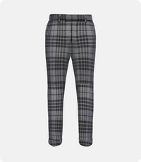 Premium Quality Grey Watch Tartan Trousers