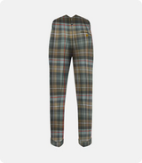 Premium Quality Mackenzie  Weathered Tartan Trousers Back