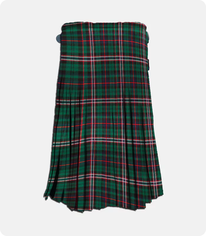 Premium Quality Scottish National Tartan Utility Kilt Back