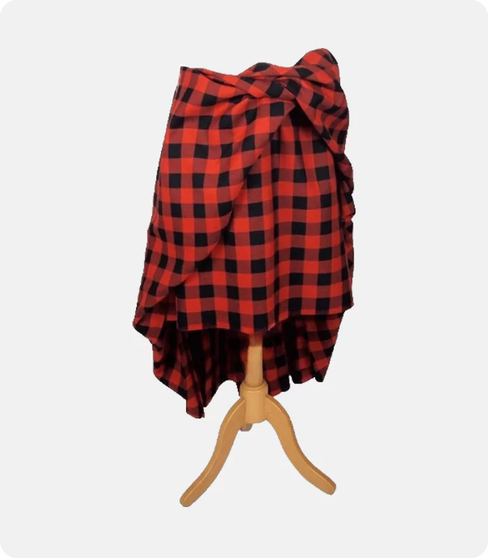 Premium Quality Traditional Scottish Great Highland Kilt Front