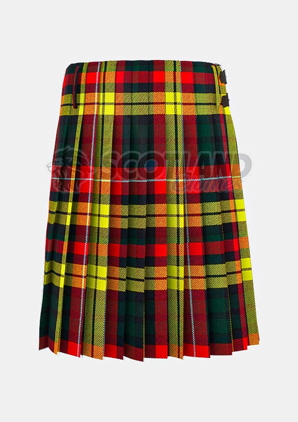 Buchanan Tartan Kilt Back