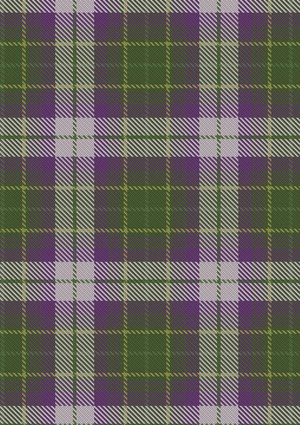 Prickly Thistle Tartan Fabric