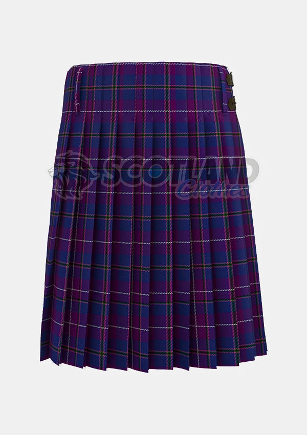 Pride Of Glencoe Tartan Kilt Back