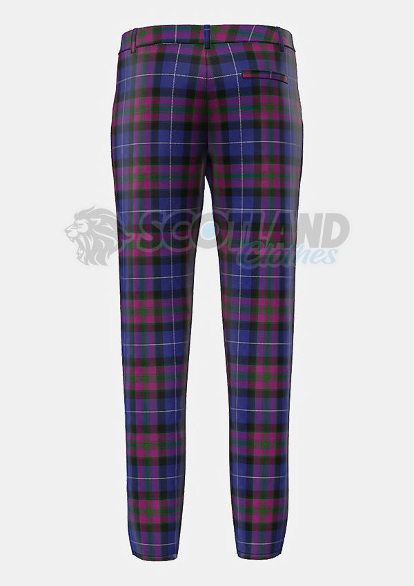 Pride of Scotland Tartan Trouser Back