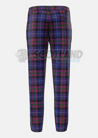 Pride of Scotland Tartan Trouser Back