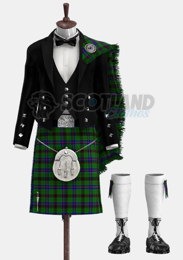 Princess Diana Tartan Prince Charlie Outfit