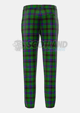 Princess Diana Tartan Trouser Back