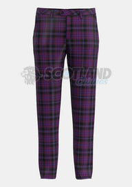 Purple Tartan Trouser
