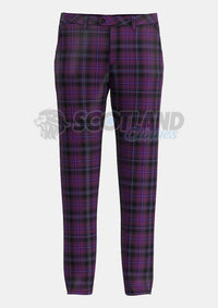 Purple Tartan Trouser