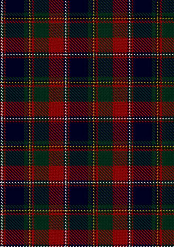 Quebec, Plaid du Tartan Fabric