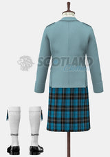 Ramsay Blue Tartan Argyle Outfit