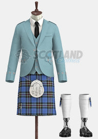 Rangers Tartan Argyle Outfit