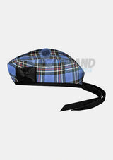 Rangers Tartan Glengarry Hat Side