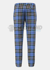 Rangers Tartan Trouser Back