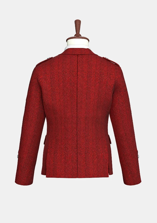 Red_Tweed_Argyle_Kilt_Jacket_back_image
