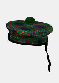 Reid Tartan Balmoral Hat Front Side