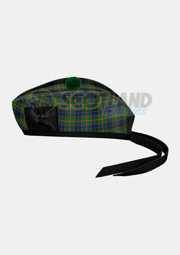 Reid Tartan Glengarry Hat Side