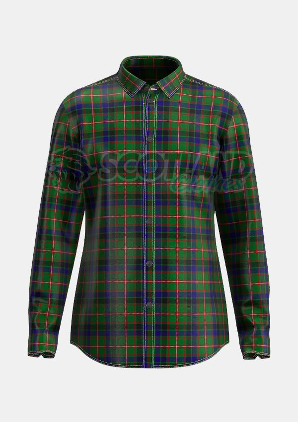 Reid Tartan Shirt Front
