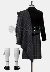 Rivers of Scotland Tartan Prince Charlie Outfit