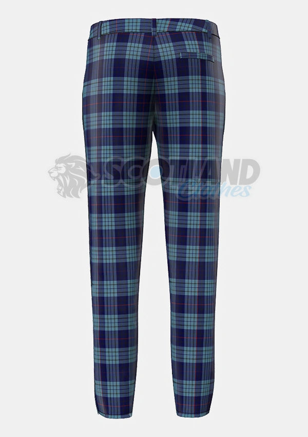 Roberts Tartan Trouser Back