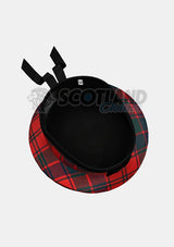 Robertson Tartan Balmoral Hat Back Side