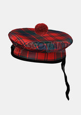 Robertson Tartan Balmoral Hat Front Side