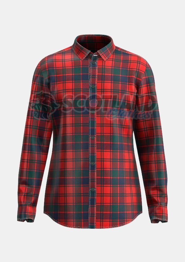 Robertson Tartan Shirt Front