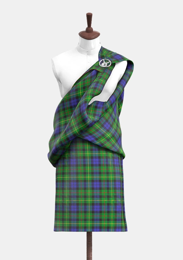 Rollo Tartan Great Kilt Front
