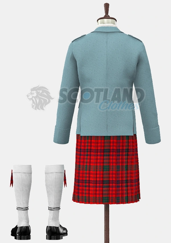 Ross Clan Hughes Tartan Argyle Outfit