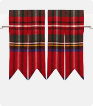 Royal Stewart Tartan Kilt Flashes