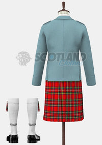 Royal Stewart Tartan Argyle Outfit