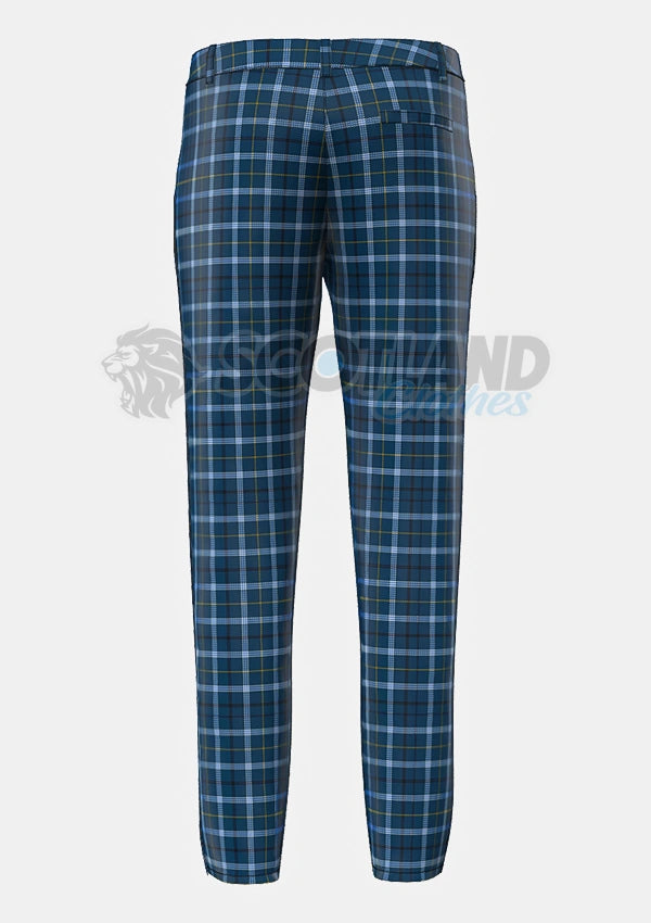 Royal Navy Tartan Trouser Back