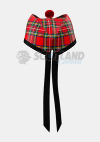 Royal Stewart Tartan Glengarry Hat Back