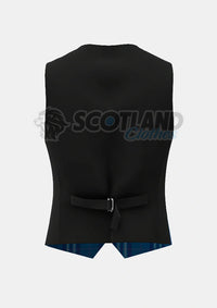 Saltire Tartan Waistcoat Back