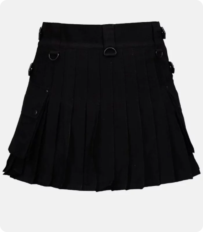 Scottish Deluxe Women Utility kilt Back