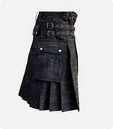 Scottish Denim Utility Kilt