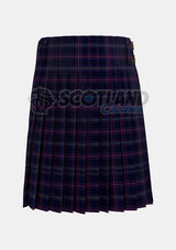 Scottish Heather Tartan Kilt Back