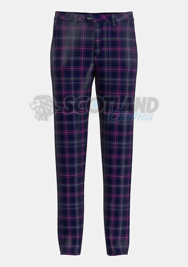 Scottish Heather Tartan Trouser