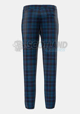 Scottish Thistle Tartan Trouser Back
