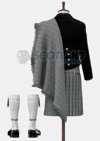 Shepherd Tartan Prince Charlie Outfit