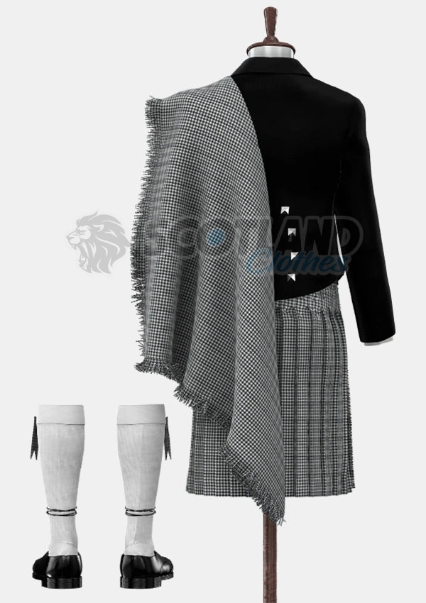 Shepherd Tartan Prince Charlie Outfit