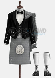 Shepherd Tartan Prince Charlie Outfit