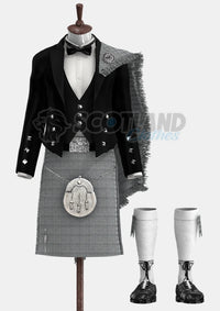 Shepherd Tartan Prince Charlie Outfit
