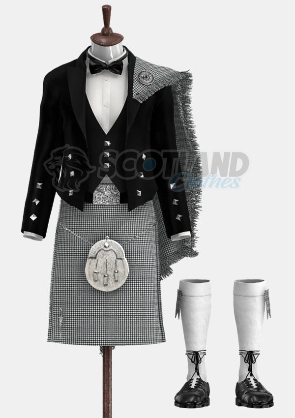 Shepherd Tartan Prince Charlie Outfit